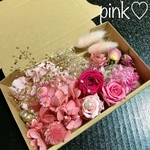 ハーバリウム花材セットドライフラワー pink