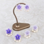すみれ色のピアス/ノンホールピアス