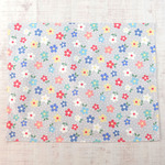 40×50ｃｍランチョンマット（035）お花たくさん　グレー