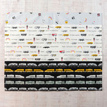40×50ｃｍランチョンマット（026）モノクロ電車