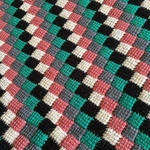 ハンドメイド☆毛糸のマルチカバー