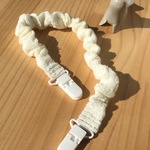 タオル地のマルチクリップ☆ホワイト