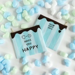 【melting choco-mint】スマイルフラットポーチ