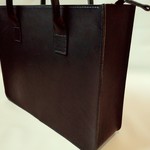 【オーダー品】ヌメ革ビジネスバッグ（黒）