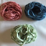 Newオートクチュール糸 velours Roseピンク 細