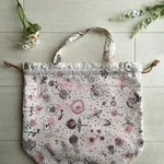 【期間限定SALE　20％OFF】巾着ミニバッグ リバティ メモリーズオブレイン