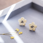山吹 ピアス イヤリング シルバー925