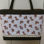 トイプードルのトートバッグ　　大久保様専用