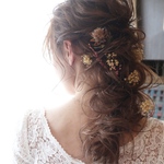 アンティーク＊ドライフラワーヘアード
