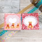 princess with bear♥スクエアメモ