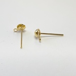 #039 25g (約220個) 丸カンつきピアス金具