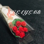 ☆送料無料☆愛を込めて花束を/赤薔薇７本花束
