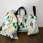 ★入園、入学★レッスンバッグ、お着替え袋、シューズ袋セット  