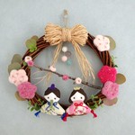 ◆◇受注制作◇◆ひなまつりリース