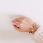 Feb6.2＊S シルバーチェーンブレスレット