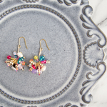線香花火ピアス(カラフルタイプ)