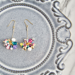 線香花火ピアス(カラフルタイプ)