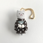 きもの猫のチャーム