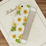 【#356】＊送料無料 ＊押し花スマホケース＊iPhoneケース押し花＊koko＊ノースポール