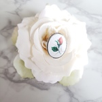 ジャパンヴィンテージ★薔薇の蕾リング＜シルバー×シンプル＞