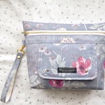 ♡リバティ イルマ（グレー）のコンパクトおむつポーチ♡