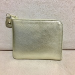 大人気本革ゴールドミニ財布