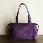 毎日使いたくなるミニボストン パープル
