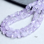 ラベンダーアメジスト　スクエア８×８×５mm
