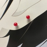 【2015】赤 小さい  ステンレス  ピアス