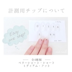 サイズ計測用チップ