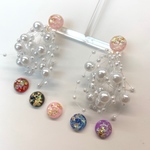 セール!! パールシャワー ピアス