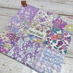 【sale】リバティ＊９パッチ＊ミニマット＊パープル