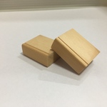 WOOD BOOK ナチュラル　小2点　インテリア