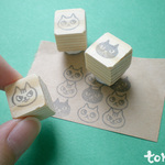 猫の顔のはんこセット11
