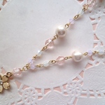 B様ご注文品♡桜のネックレスとピアス