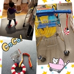 ショッピングカートにも♡子供のつり革