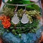 シーグラス　ピアス　(イタヤガイ)jasminetea様専用ページ