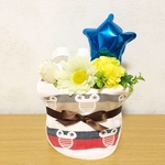 【出産祝い】男の子のおむつケーキ