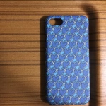   ★pさまオーダー品★ *iPhone ケース*ハートBL&PK*リバティプリント*カバー*iPhone 6/6s*