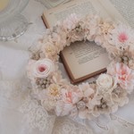 リース　shell pink/ivory【sakura】”S”size 
