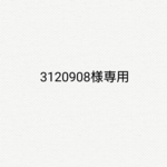 【3120908様専用】