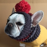 選べるポンポンニット帽 ペット用