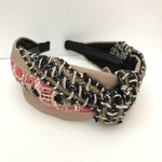 LINTON TWEED♡可愛いく、個性的に♡結びカチューシャ♡幅広