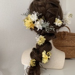 ヘアアクセ 結婚式 