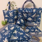 【オーダー予約品】h様専用　恐竜柄豪華入学準備セット　
