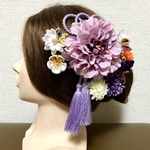 髪飾り つまみ細工 成人式 結婚式 卒業式