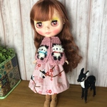 ★ピンク 桜パンダセット★くま太郎 ブライス