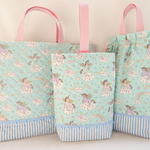 haruharueさまオーダー専用ページです。ユニコーン の レッスンバッグ 体操着入れ 上履き袋 ３点セット　女の子