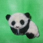 パンダのブローチ🐼