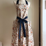 エプロン 大人用 花柄